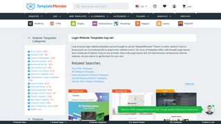 Login Website Templates Asp.net - Template Monster