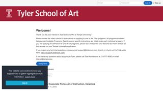 Tyler School of Art Temple University - SlideRoom