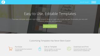 Templett | Easy to edit, printable templates