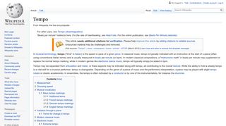 Tempo - Wikipedia