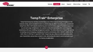 Wireless Temperature Monitoring System | TempTrak | Cooper-Atkins