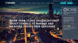 Tenable® - The Cyber Exposure Company