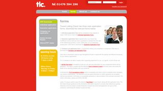 forms - TLC - The Home of Tenant Letting Check