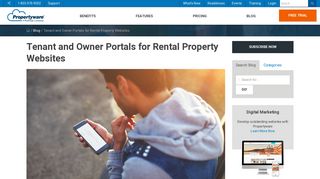 Tenant and Owner Portals for Rental Property Websites - Propertyware