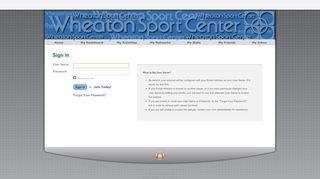 Wheaton Sport Center at Tencap Tennis | Login