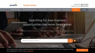 Tenders Direct: UK & Ireland's Most Accurate Tender Alert Service