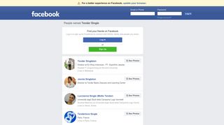 Tender Single Profiles | Facebook