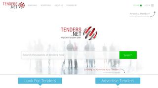Tenders.Net - The Inventors of Electronic Tendering