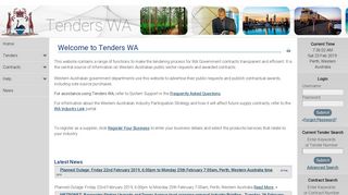 Welcome to Tenders WA - tenders.wa.gov.au