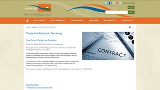 Glenelg Shire Council - Tenderlink Electronic Tendering