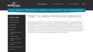 Tenet Florida Physician Services - Palm Beach Neuroscience Institute ...