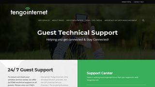 TengoInternet - Guest Support for TengoInternet WiFi