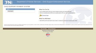 Tennessee Child Support Enforcement Services - Child Support ...