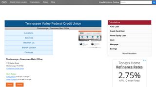 Tennessee Valley Federal Credit Union - Chattanooga, TN