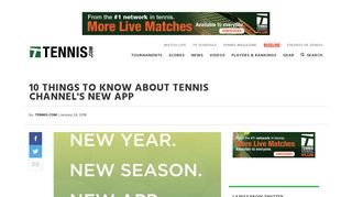 10 Things To Know About Tennis Channel's New App | TENNIS.com ...