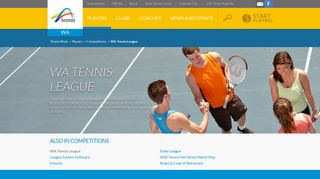 WA Tennis League | Competitions | Players | Tennis West