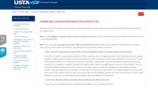 TennisLink Login/System Migration Update FAQ - TennisLink | Help ...