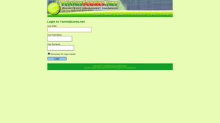 TennisScores.net - Online Tennis companion, managing all your ...