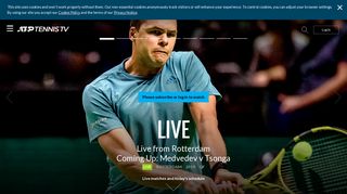 Tennis Live Stream - Watch Live Tennis Online in HD - TennisTV