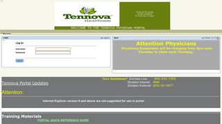 HorizonWP Physician Portal - Tennova Healthcare
