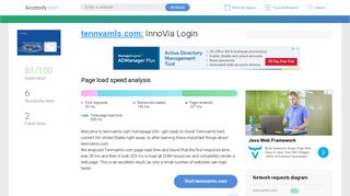 Access tennvamls.com. InnoVia Login