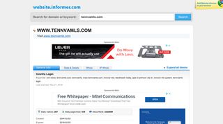 tennvamls.com at WI. InnoVia Login - Website Informer