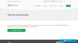 Tenrox Community | Upland Software