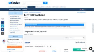 TenTel broadband: A comprehensive guide | finder.com