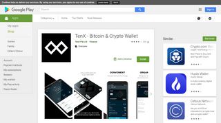 TenX - Bitcoin & Crypto Wallet - Apps on Google Play