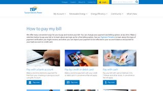Pay my bill – Tucson Electric Power