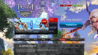 Server status - TERA - Free to Play MMO