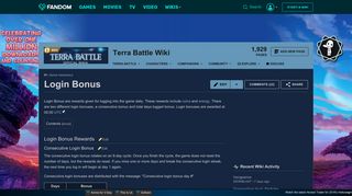 Login Bonus | Terra Battle Wiki | FANDOM powered by Wikia