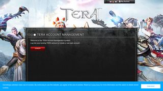 Account Management - TERA Europe