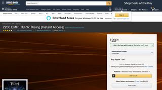 Amazon.com: 2200 EMP: TERA: Rising [Instant Access]: Video Games