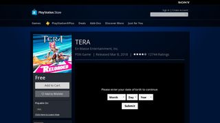 TERA on PS4 | Official PlayStation™Store US