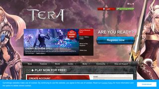 Register now - TERA - Free to Play MMO