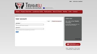 User account | FP7-Tiramisu
