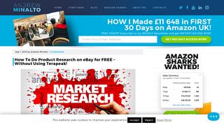 How To Do Product Research on eBay for FREE – Without Using ...