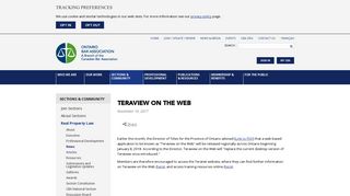 OBA.org - Teraview on the Web