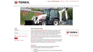 Terex Construction Portal | Terex