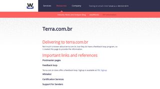 Terra.com.br | Word to the Wise