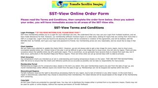 Terrafin SST-View Online Sign Up Form