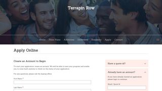 Terrapin Row | Authentication