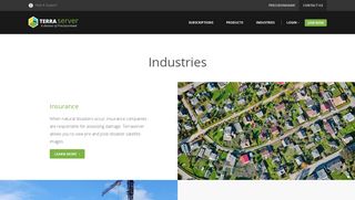 Industries - TerraServer - Aerial Photos & Satellite Images - The ...