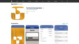 Territorial Savings Bank on the App Store - iTunes - Apple