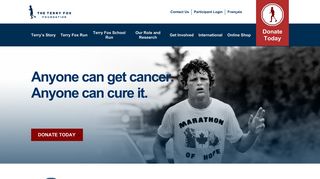 The Terry Fox Foundation – A single dream. A world of hope.
