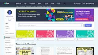 Teaching resources - Tes