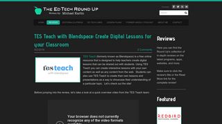 TES Teach with Blendspace: Create Digital Lessons for your ...