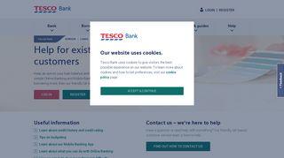 Existing Customers - Personal Loans - Tesco Bank