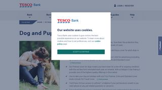 Puppy & Dog Insurance - Tesco Bank Pet Insurance